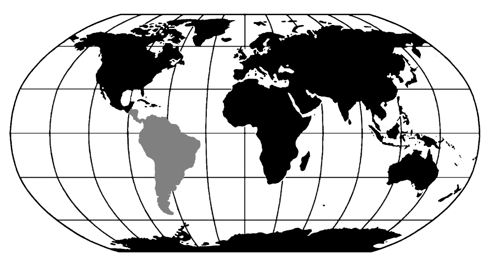 map south america